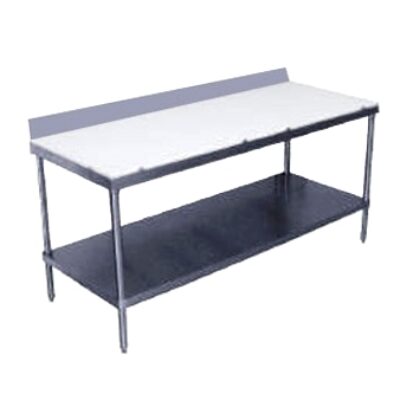 Advance Tabco SPS-244 48″ Poly Top Work Table