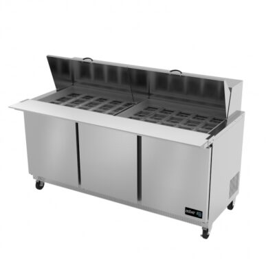 Asber APTM-72-30 Mega Top Mega Top Sandwich/Salad Prep Table – 70″W x 37″D x 47″H