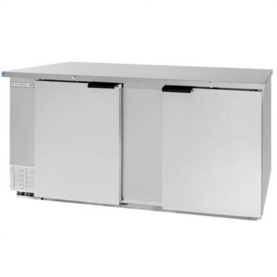 Beverage Air BB68HC-1-F-S 69″ 2 Section Back Bar Refrigerator with Solid Door