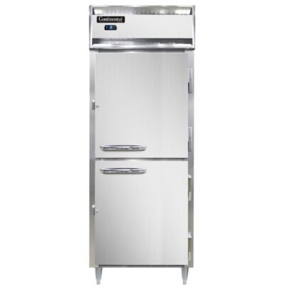 Continental Refrigerator D1FESNSSHD 28″ One Seciton Solid Half Door Reach-In Freezer