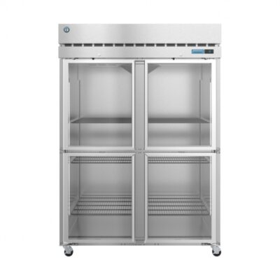 Hoshizaki R2A-HG 55″ Steelheart 2-Section Half Glass Door Reach-In Refrigerator – 50 cu. ft.