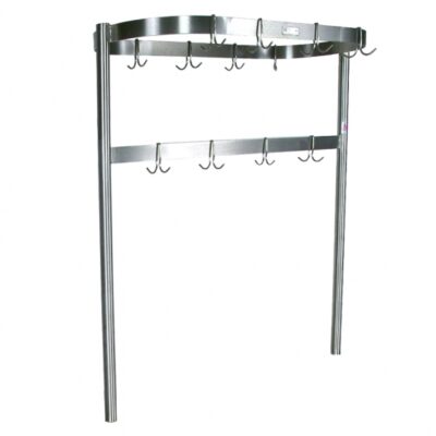 John Boos PRTC2 55″ Table-Mounted Pot Rack