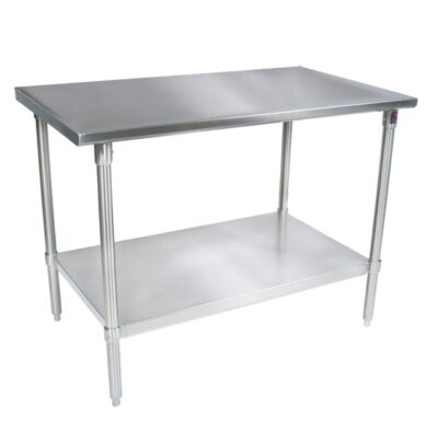 John Boos ST6-30120SSK-X 120″ Stainless Steel Top 109″ – Work Table