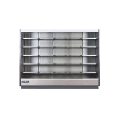 Hydra-Kool KGV-MO-5-R 123″ Vertical Open Air Merchandiser in Gray, Remote, High Profile, 5 Shelves, 89.07 cu. ft.