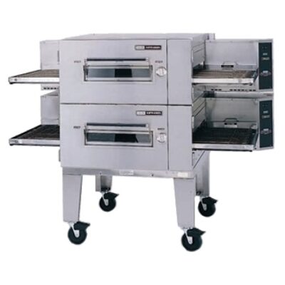 Lincoln 1600-FB2E Double Deck Electric Conveyor Oven, Floor Model, 32″ W Conveyor Belt