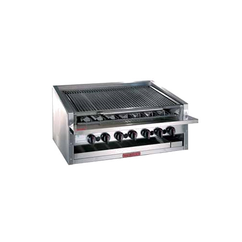 Magikitchn APM RMB 624 24 Countertop Gas Charbroiler W 4 Burners   Mkn Apm Rmb 624 Mkn Apm Rmb 624 