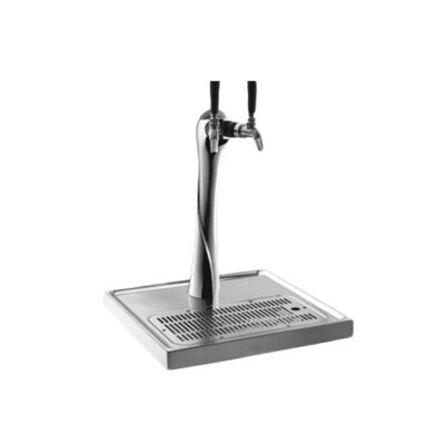 Perlick 4041GD-2B Lucky Draft Beer Dispensing Tower, Tarnish-Free Gold Finish, 2 Faucets