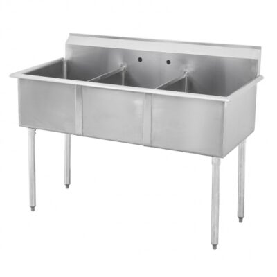 Sapphire Manufacturing SMSQ1221-3 (3) Three Compartment Sink