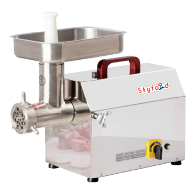 Skyfood SMG12F Countertop Economy Meat Grinder, 200 RPM, Stainless, #12, 750W