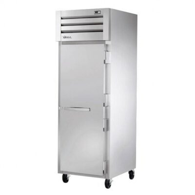 True STR1R-1S-HC 27″ Reach-In Solid Swing Door Refrigerator w/ Stainless Steel