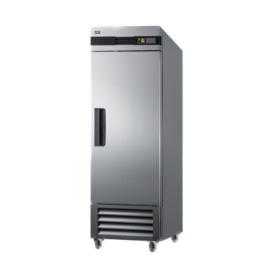 Summit SCFF237-(LH) 28″ One Section Solid Door Reach-In Upright Freezer, 23 cu. ft.