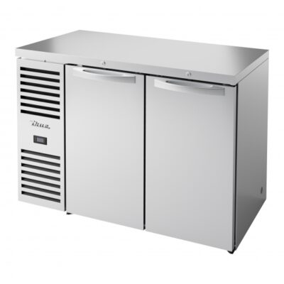 True TBR48-RISZ1-L-S-SS-1 48″ Stainless Steel Back Bar Refrigerator with LED Interior Lighting