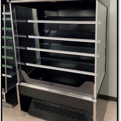 Vendo RSC3SH001 9″ Vertical Open Air Merchandiser, 4 Shelves, 17.3 cu. ft.