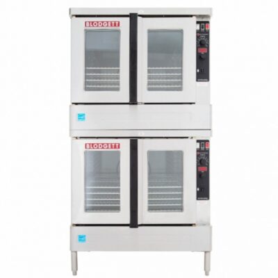 Blodgett ZEPH-100-E DBL Zephaire Double Deck Full Size Electric Convection Oven w/ Standard Depth