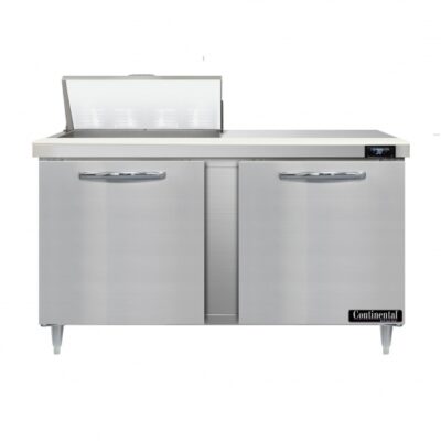 Continental Refrigerator D60N8 60″ 2 Doors Sandwich / Salad Prep Table