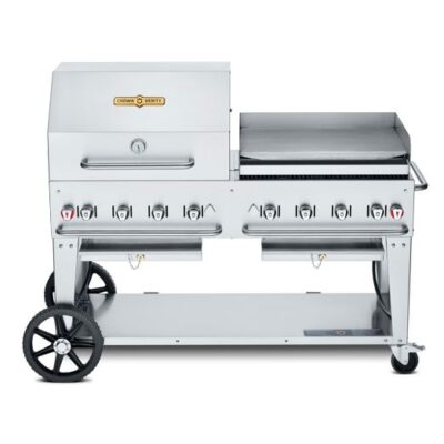 Crown Verity CV-MCB-60-SI-BULK-RGP Outdoor Grill Gas Charbroiler