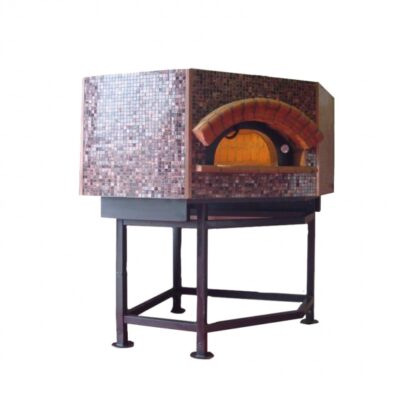 Univex DOME47P Artisan Stone Hearth Pentagonal Pizza Oven, Wood / Coal / Gas Fired, (7) 12″ Pizza